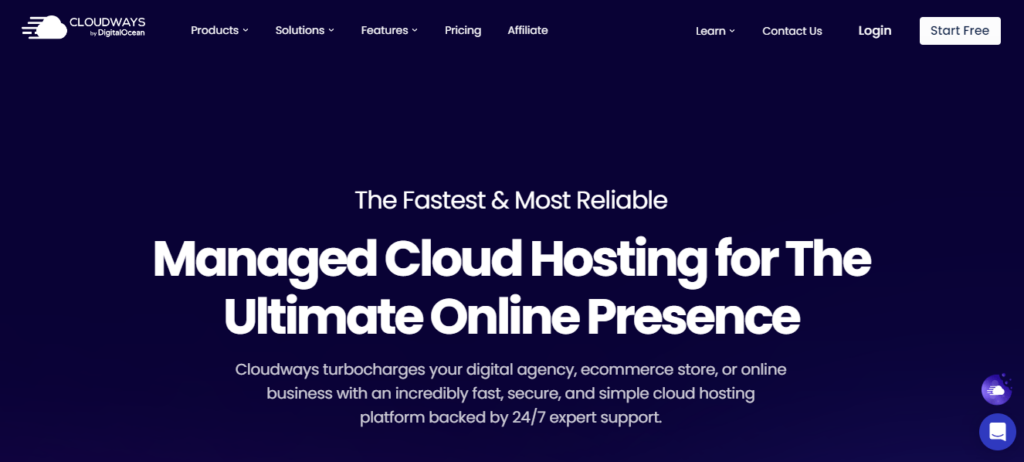 cloudways web hosting